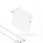 Charger for MacBook Air 13 15 inch MacBook Pro 14 inch M5 M3 M2 M1 2026 2025 2024 2023 2022 2021, 70W USB C Power Adapter, 6.6FT USB C to 3 Braided Cable with LED, Powerful Connect, Original Quality