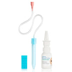 Frida Baby Saline Kit, Cold & Flu 12pc Set with NoseFrida Nasal, 0.68 fl oz