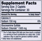 Dona Crystalline Glucosamine Sulfate, 750 Mg, Joint Supplement Pills for Knee Comfort & Joint Health Support, 750 Mg, 60 Count (2 Pack).