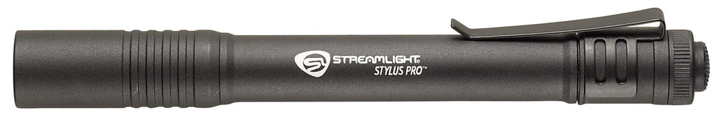 Streamlight 66118 Stylus Pro 100-Lumen Penlight with 2 AAA Alkaline Batteries, Black