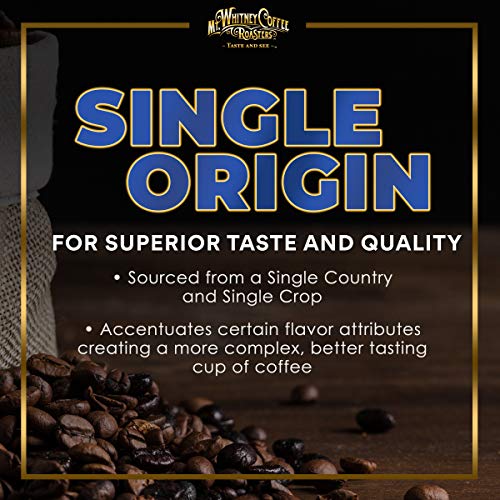 Mt. Whitney Organic Gayo Mountain Sumatra, Medium Dark Roast, Low Acid Coffee (Whole Bean, 12 Oz)