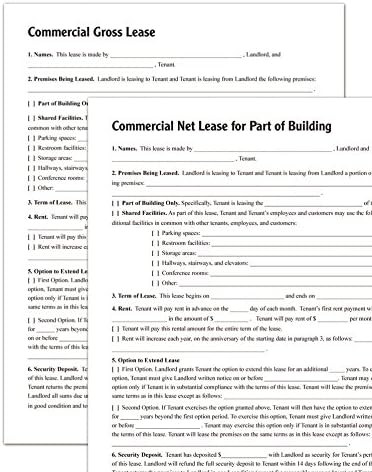 Adams Commercial Lease Forms Pack, Forms and Instructions (LF218P)