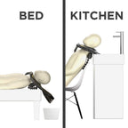 Mobile Salon - Portable Inflatable Rinse Basin for Washing and Cutting Hair at Home and in Bed Without a Salon Chair (Mobile Salon Professional)