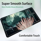 for MTG Game Playmat, for Magic TCG Rubber Play mat,Tabletop Card Playmats with Smooth Surface,Trading Card Inked Game Mat with New Zones,Battle Game,Skull Castle