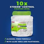 Xtreme Pro-Expert Clear Styling Hair Gel, Alcohol-Free 24-Hours Control With Aloe Vera, 77.60 oz Jar (Pack of 3)