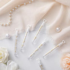 120 Count Wedding Mini Bubble for a Wedding Wands Bulk Heart Bubble Wand for Guests Send Off Party Supplies Valentine Anniversaries Celebration (Love Forever)