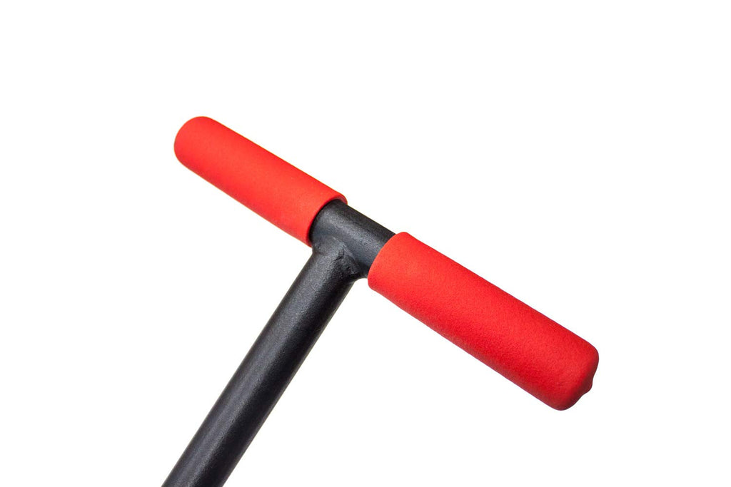 BULLY TOOLS 12-Gauge Manual Lawn Edger, 61.5" Steel T-Style Grip