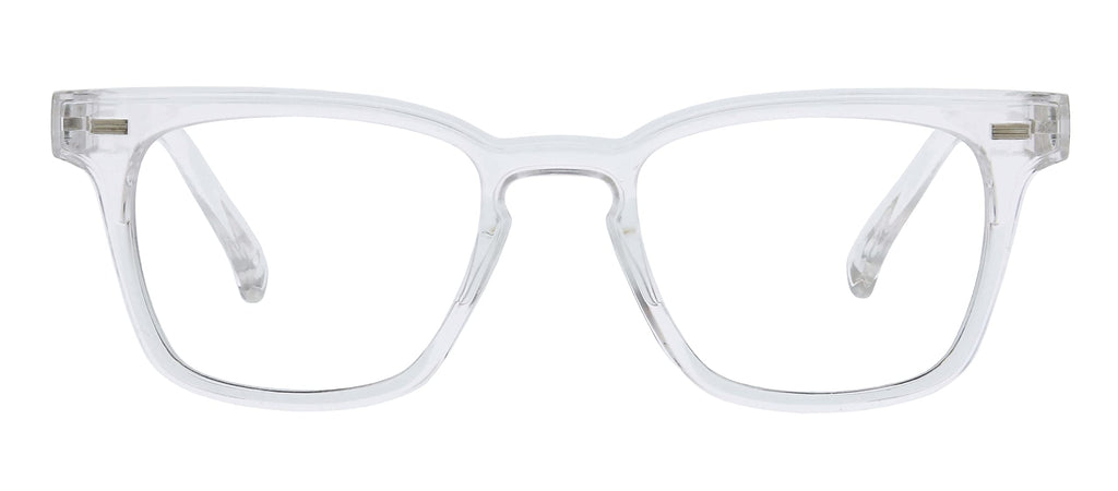 peepers by peeperspecs mens Strut Blue Light Blocking Reading Glasses, Clear, 48 US