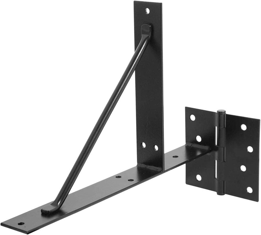 GoldOrcle Anti Sag Gate Kit Heavy Duty No Sag Kit Gate Corner Brace Bracket for Wooden Gate Fence with a Self-Locking Gate Latch (No Sag Kit A - 2Set)