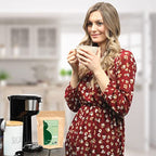 Mommee Coffee - Quarter Caf | Low Acid, Organic, Fair Trade, Water Processed | Ground, 22oz.