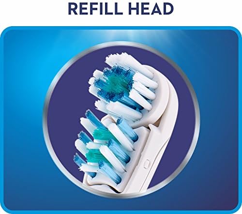 Oral-B CrossAction Power Toothbrush, White, Battery Powered