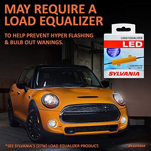 SYLVANIA - 7528 ZEVO LED White Bulb - Bright LED Bulb, Ideal for Daytime Running Lights (DRL) and Back-Up/Reverse Lights (Contains 2 Bulbs)