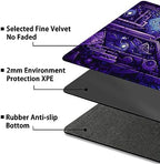 Playmat for MTG, with Free Storage Bags,Game Mat 24 x 14 inches, TCG and Board Game Mat for Cards,Mousepad Desk Mats (Regular,Magic Mat 7)