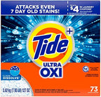 Tide Plus Ultra Oxi Powder Laundry Detergent, 73 loads, 127 oz