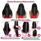Deep Wave Headband Wig Human Hair 16 Inch Curly Headband Wigs for Black Women Human Hair Glueless None Lace Front Wigs Brazilian Virgin Hair Wig Machine Made 150% Density Natural Black Color