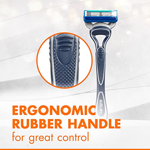Gillette Sensor5 Men's Disposable Razors, 2 Count (Pack of 2)