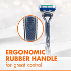Gillette Sensor5 Men's Disposable Razors, 2 Count (Pack of 2)