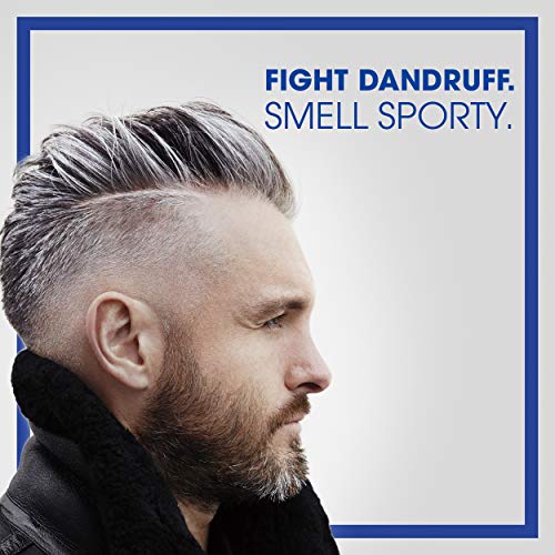 Head & Shoulders Shampoo and Conditioner 2 in 1, Anti Dandruff Treatment and Scalp Care, Old Spice Pure Sport for Men, 23.7 fl oz, Twin Pack