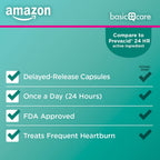 Amazon Basic Care Lansoprazole Delayed Release Capsules, 15 mg, Treats Frequent Heartburn, 14 Count (Pack of 2)