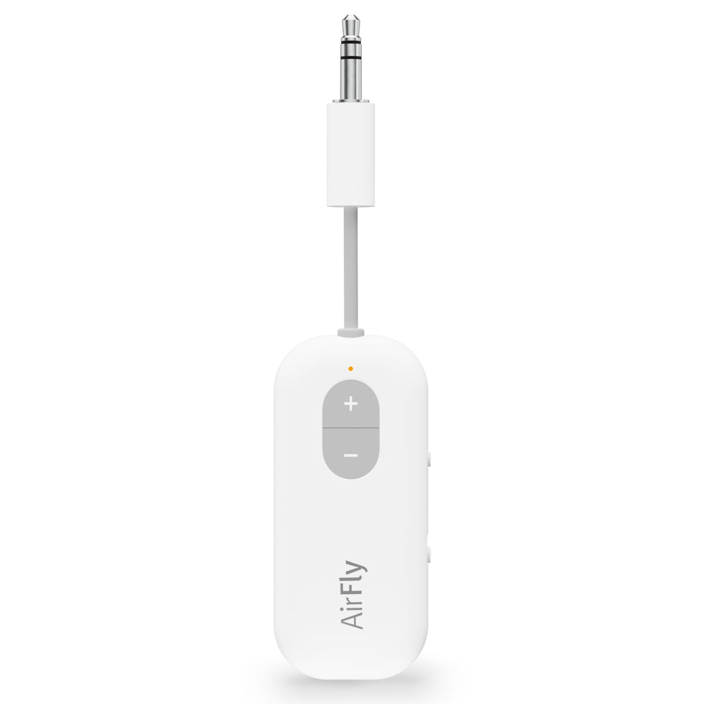 Twelve South AirFly SE, Bluetooth Wireless Audio Transmitter Adapter, White