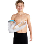 Cast Covers for Shower Arm Kids Waterproof Long full Protector Cover Soft Comfortable Watertight Seal to Keep Child Wounds Dry Teens Bath Bandage Broken Hand,Wrist,Finger,Elbow Reusable Durable