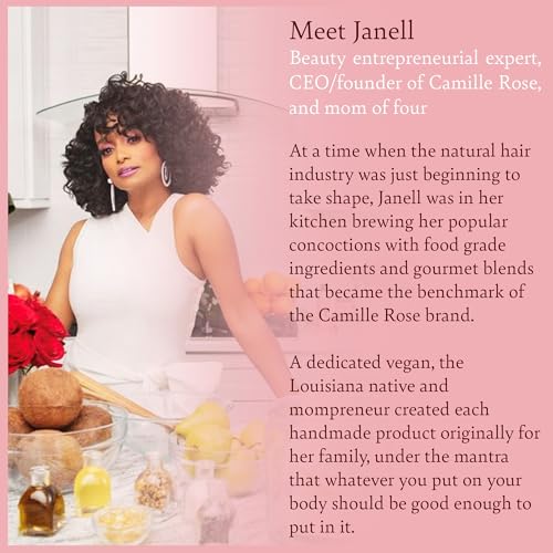 Camille Rose Honey Dew Liquid Moisture Hair Refresher, with Honey and Nettle Root, for a Daily Curl Refresh and Soft, Silky Hair, 8 fl oz