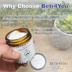BETR4YOU Official | Dead Sea Magnesium Cream | 4 Oz. Magnesium Lotion | TikTok Star Shop Seller