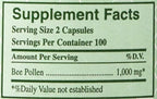 Bee Pollen - 200 Capsules - Pack of 2