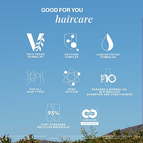 Pureology Nanoworks Gold Conditioner - For Very Dry and Color-Treated Hair, Restores & Strengthens Hair, Sulfate-Free & Vegan
