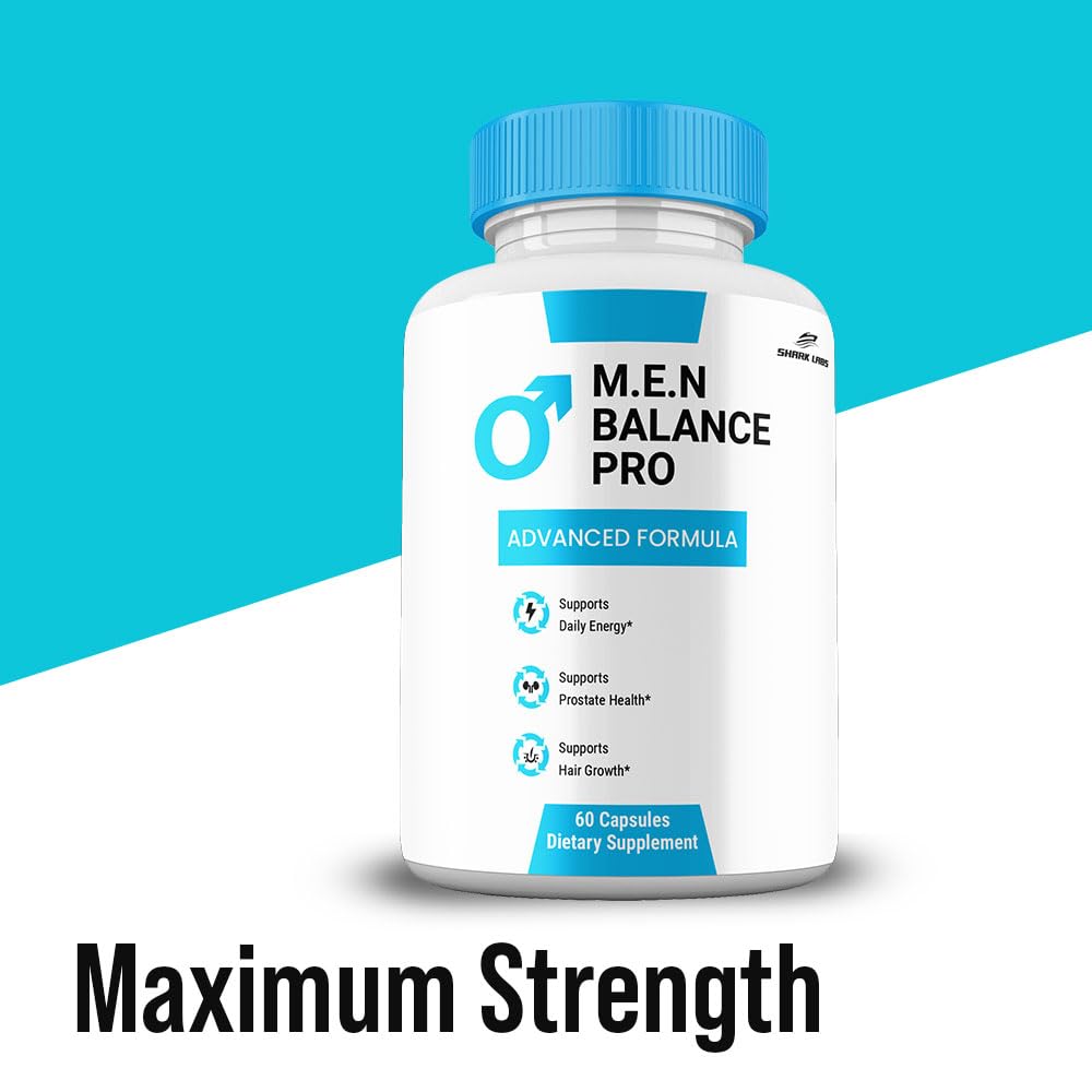 (1 Pack) M.E.N Balance Pro Capsules, Advanced Premium M.E.N. BalancePRO Official Supplement Vitamin Pills, 1 Month Supply