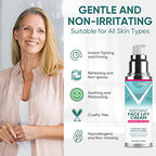Instant Face Lift Cream, Mild Face Lift Tightening Cream with Plant Extract, Neck, Eye Anti-aging Serum, Visibly Firming Loose Sagging Skin, Smoothing Wrinkles, Fine Lines & Puffiness in 2 Minutes