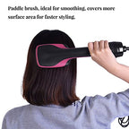 Sonew 2 in 1 Hair Dryer Brush & Straightener Brush, One-Step Hair Dryer and Styler, Negative Ion Blow Dryer Brush, Hot Air Brush Detangles, Dries, Smooths, Reduce Frizz & Static