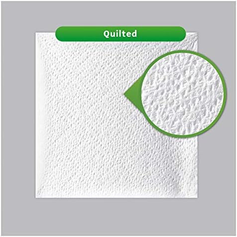 Bounty 96595CT Quilted Napkins, 1-Ply, 12 1/10 x 12, White, 200/Pack, 8 Pack/Carton