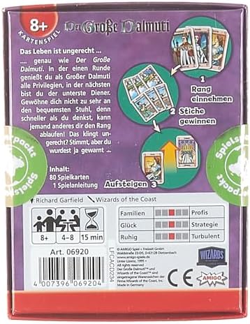 AMIGO 6920 "The Great Dalmuti Cardgame