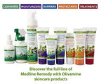 Medline Remedy Skin Repair Cream with Olivamine, 32 oz. bottle, lightly scented, for dry and cracked skin