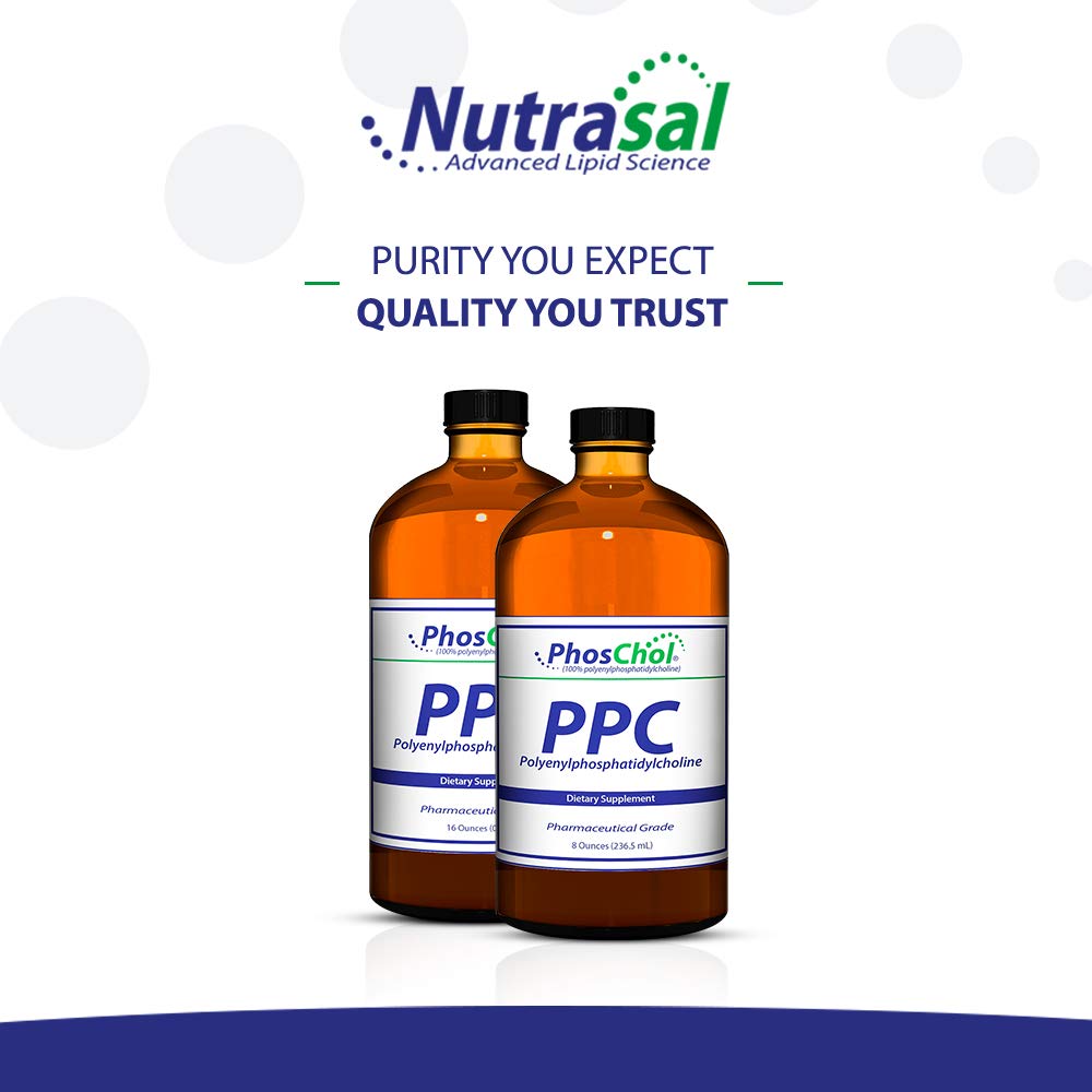 Nutrasal PhosChol Liquid Concentrate, 3000mg – 8 oz.
