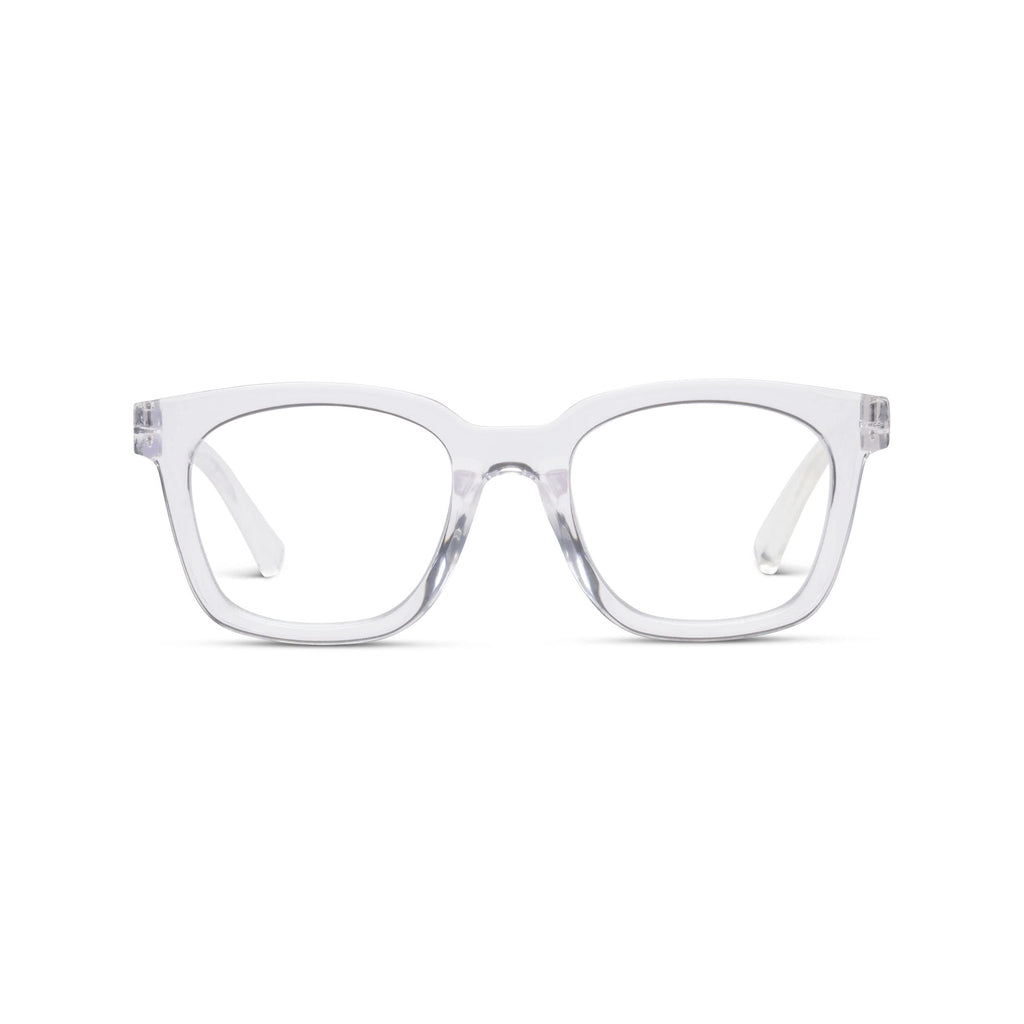 To the Max Progressive Oversized Blue Light Blocking Glasses - Clear +1.50