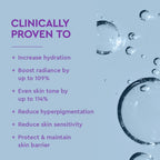 BYOMA Brightening Serum - Barrier Repair Serum - Brightening & Hydrating Face Serum with Hyaluronic Acid, Niacinamide & Ceramides - Hyaluronic Acid Serum For Face, Glowing, Radiant Skin - 1.01 fl. oz