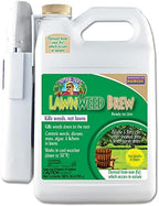 Bonide Captain Jack's Lawnweed Brew, 128 oz Ready-to-Use Spray with Power Wand, Fast-Acting Formula Controls Weeds, Moss, Algae, Lichens & Disease