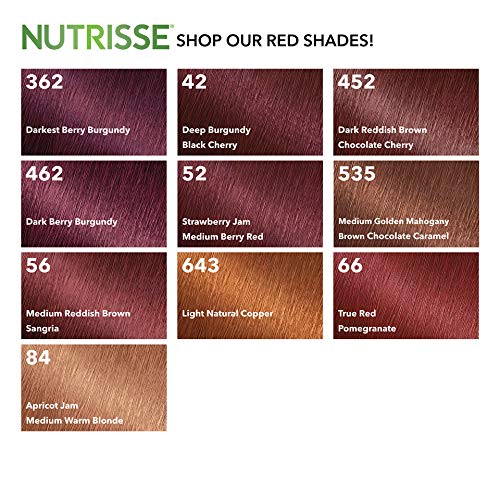 Garnier Nutrisse Nourishing Color Creme, 643 Light Natural Copper by Garnier Hair Color