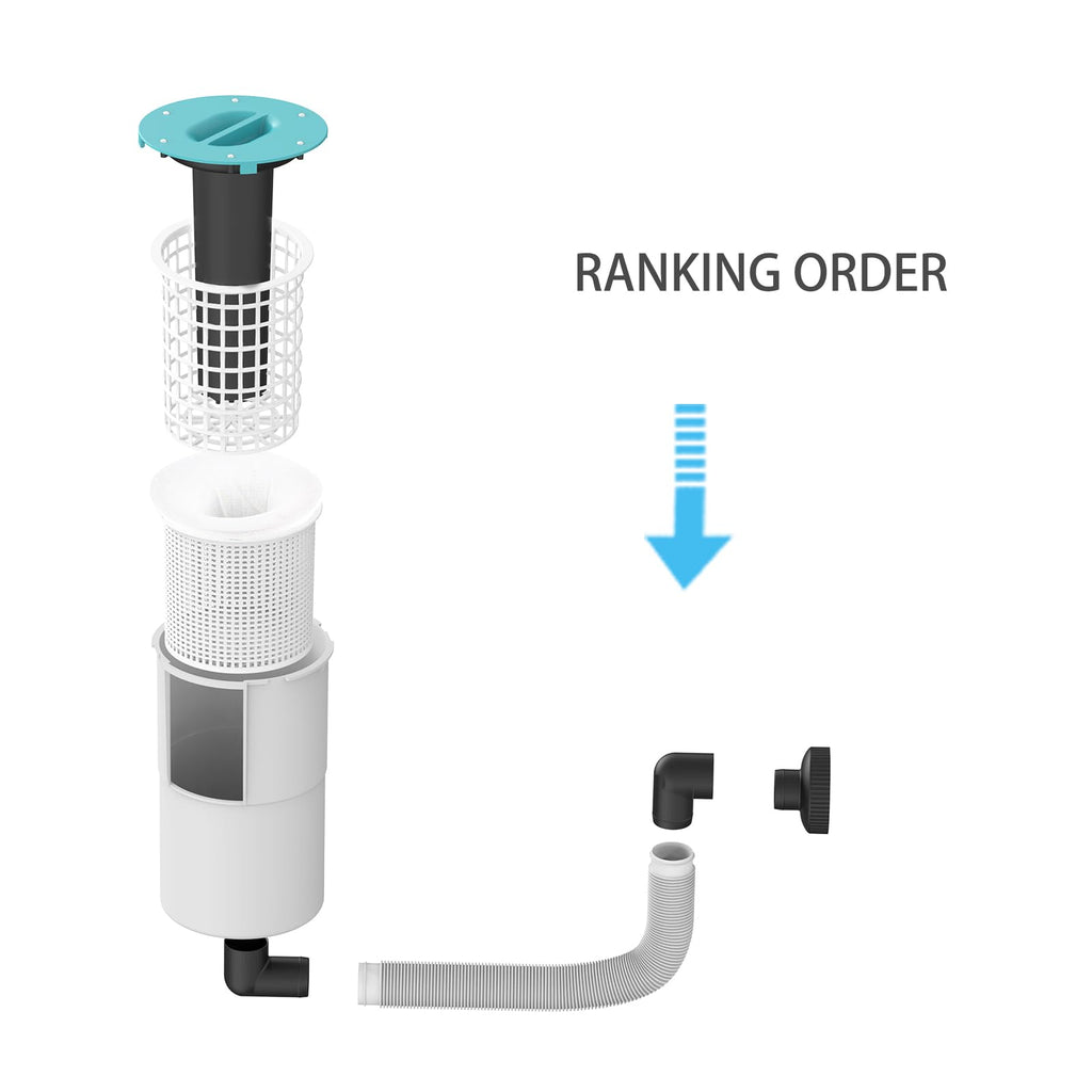 Valdorena Surface Float Skimmer Upgrade 2025 and 2026 Year (Turquoise)