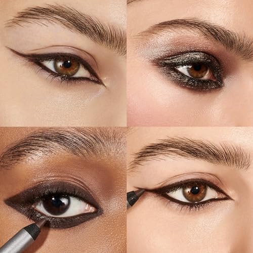 Wonderskin 1440 Longwear Brown Waterproof Eyeliner Pencil - Sharpenable Eyeliner Pencil and Smudge Proof Brown Eye Liner Pencils (Kalamata)