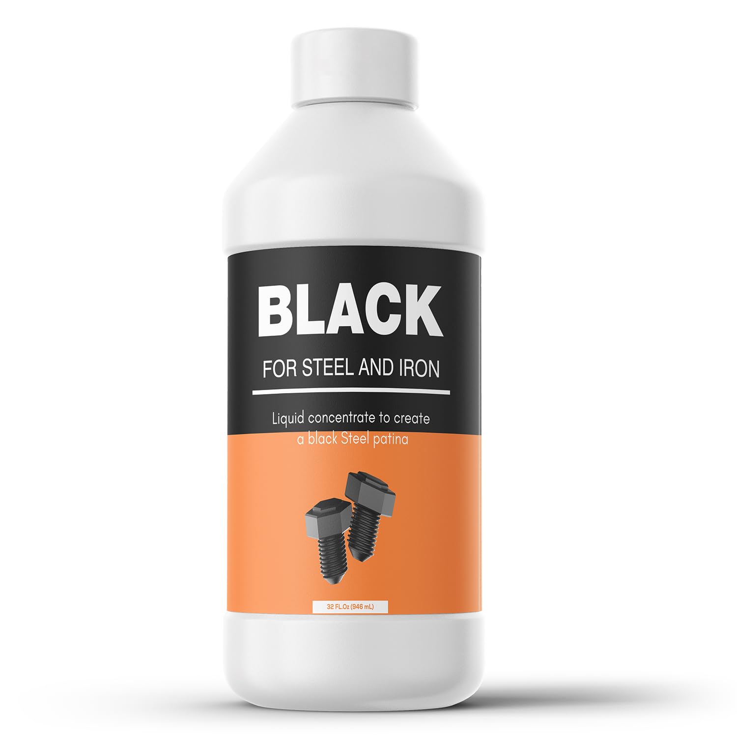 LIIZOUSUDA Black Oxide Coating Kit - Black Oxide Solution, Versatile Blackening Solution for Iron and Steel - Not Suitable for Stainless Steel Surfaces (1 Quart)