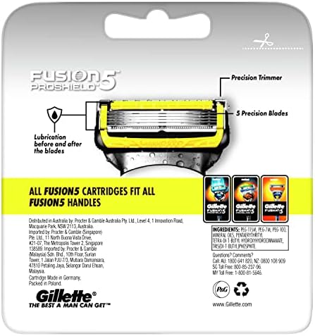 Gillette Fusion ProShield Cartridges 8 Pack