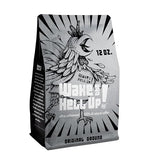 Wake The Hell Up! 12oz Ultra-Caffeinated Ground Coffee, Low Acid, Medium-Dark Roast