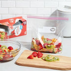 Great Value Double Zipper Gallon Size Storage Bags & 80 count