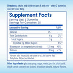 SlowMag Magnesium Citrate Gummies, 60 Count, Supports Muscle Health, Natural Berry Flavor, Recovery & Relaxation Pack of 2