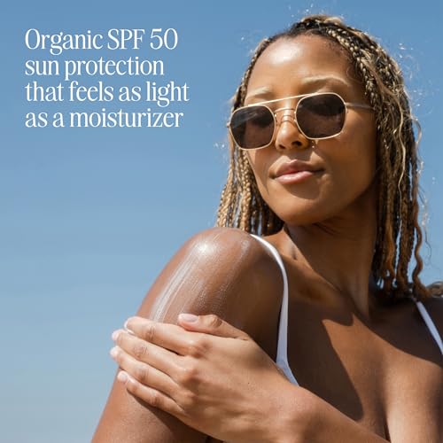 COOLA Organic Sunscreen SPF 50 Sunblock Body Lotion, Dermatologist Tested S
