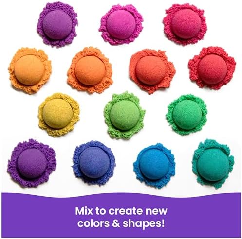 Kinetic Sand, 2.5lbs Green Play Sand, Moldable Sensory Toys for Kids, Resealable Bag (Packaging May Vary), for Ages 3 and up