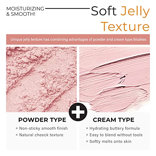A'PIEU JUICY-PANG JELLY BLUSHER (PK01) Korean Blush, Velvety Finish, Easy blending blusher, kbeauty makeup